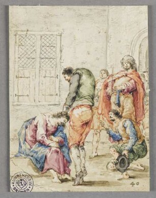 Dornenkrönung, Blatt 40 der Folge: "Leben Christi"