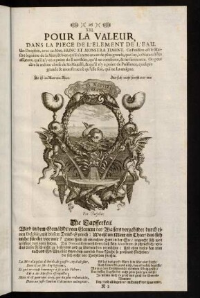 26, XII. Pour la Valeur, [...]; Die Tapfferkeit