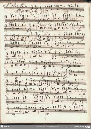 No. 12 Aria: Se troppo crede al ciglio