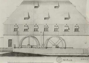 Dresden, Pulvermühle an der Weißeritz: Haus 2 : Dresden, Pulvermühle