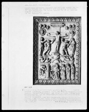 Sakramentar Heinrichs II. — Einband — Vorderdeckel mit Elfenbein