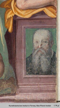 Heilige Trinität mit Porträts von Pontormo und Bronzino