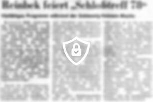 Reinbek feiert "Schloßtreff 78"
