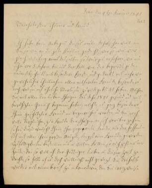 20: Brief von Julie Marezoll an Gustav Hugo, Jena, 4.1.1841