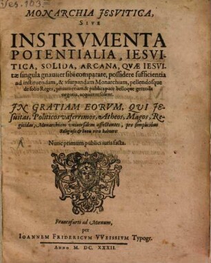 Monarchia Jesuitica