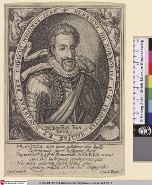 Henricus IIII. Borbonius D.G. Franciae, Galliae et Navarrae Rex Christianissimus