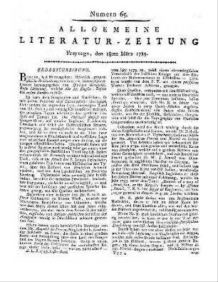 [Dyck, J. G.]: Der prächtige Geizige oder die Contrebande. Ein Lustspiel in fünf Akten. Allen rechtschafnen Juristen gewidmet. Leipzig: Dyk [1785]