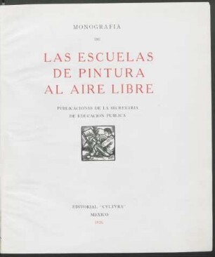 Monografía de las Escuelas de Pintura al Aire Libre