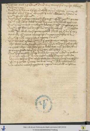 Handschriftliche Notizen.