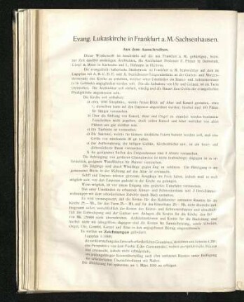 Evang. Lukaskirche in Frankfurt a. M.-Sachsenhausen