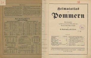 Heimatatlas für Pommern
