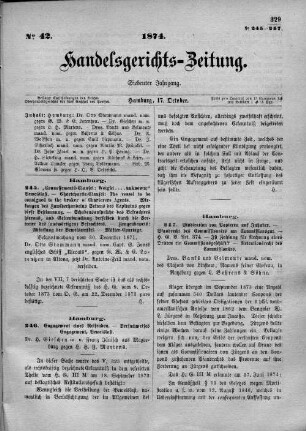 No. 42. 17. Oktober 1874