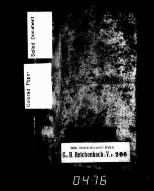 Gerichtshandelsbuch für die Stadt Reichenbach (bei Zwickau), Bd. 14