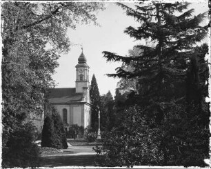 Mainau Schlosskirche Außenansicht von Nordwesten