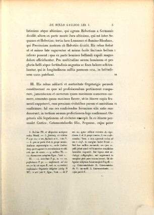 Commentarii de bellis gallico et civili : Aliorum de bellis alexandrino, africano et hispaniensi. Annotatione critica instruxit F. Dübner. 1