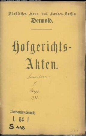 Sonneborn, Dorfschaft gegen Kropp Nr. 25 und Hansmeier Nr. 7 in Sonneborn - Abgehauene Eichen