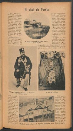 El shah de Persia