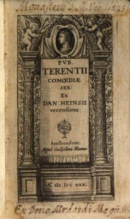 Terentii Comoediae sex
