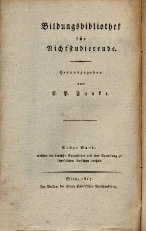 Deutsche Sprachlehre nebst Anleitung zu schriftlichen Aufsätzen