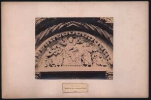 Freiberg. Dom. Goldene Pforte (1225/1230), Tympanon