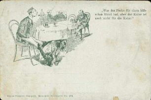 „Was der Fuchs für einen hübschen Hund hat, [...]