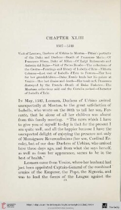 Chapter XLIII: 1537-1539