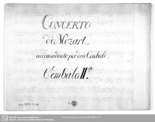 Cembalo II.