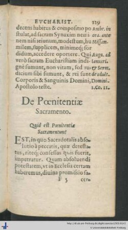 De Poenitentiae Sacramento