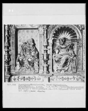 Männliche Heiligenfiguren