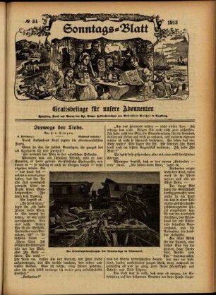 Ausgabe vom Sonntag, den 24. August 1913.