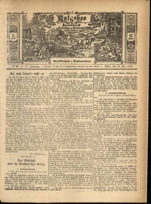 Ausgabe vom Sonntag, den 18. Dezember 1910.