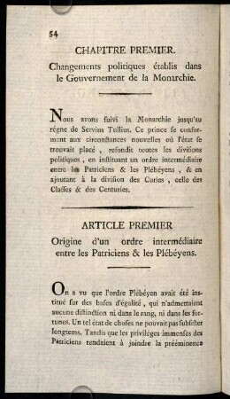54-70, Article Premier.