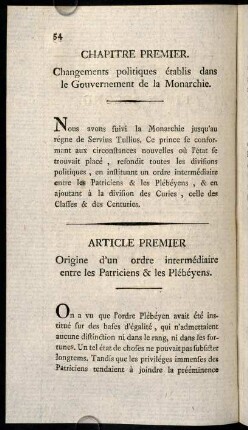 54-70, Article Premier.