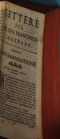 Lettere del Sig. Gio. Francesco Loredano