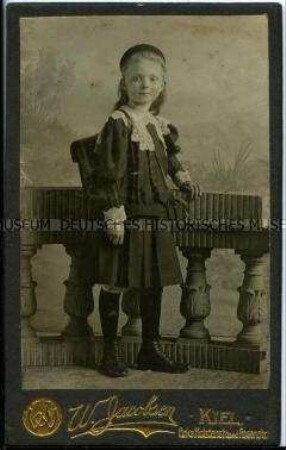 Mädchen mit Schulranzen, Carte de Visite