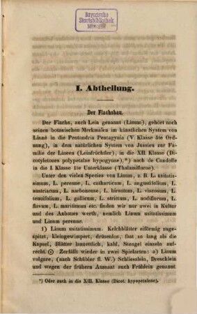 Deutschlands Flachs- u. Hanf-Bau, wie er ist, sein könnte u. sollte