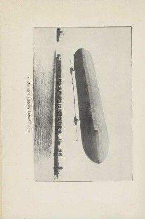 Das erste Zeppelin Luftschiff 1900