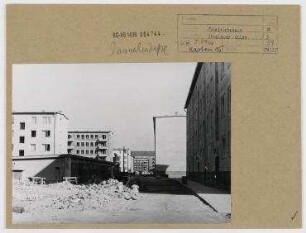 Wohnungsbau Stralauer Allee. Berlin, Friedrichshain, Danneckerstraße/Stralauer Allee