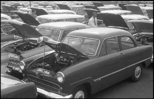 Köln, Niehl: Fordwerk, 12 m mit offener Haube