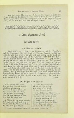 C. Am eigenen Herd