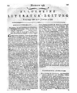 Hyperboreische Briefe / gesammelt von [Wilhelm Ludwig] Wekhrlin. - [Nürnberg]: [Felßecker] Bd. 1. - 1788
