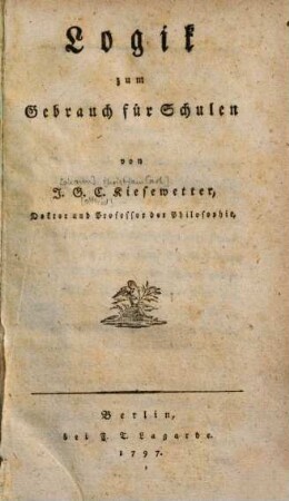 Logik zum Gebrauch für Schulen