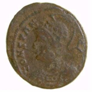 Münze, Follis, 332 - 333