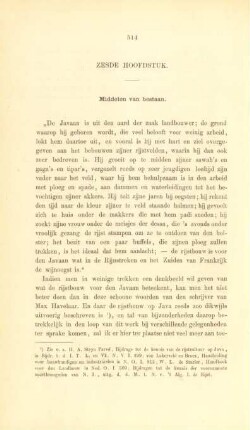 Zesde hoofdstuk. Middelen van bestaan
