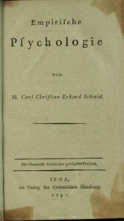Empirische Psychologie