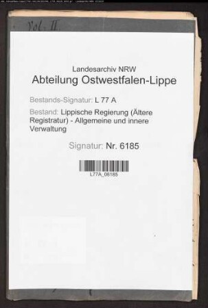 Blattern im Amt Horn