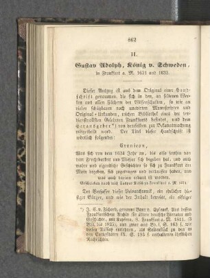II. Gustav Adolph, König v. Schweden