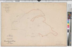 Wingeshausen (Bad Berleburg), Separation Wingeshausen, Brouillonkarte I Flur 4,4
