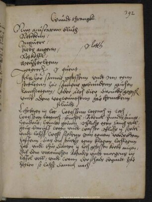 Bl. 392. Recepte