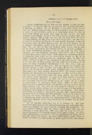 Atakpame, den 5.-6. Dezember 1903.